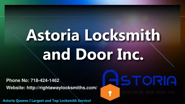 astoria locksmith and door inc