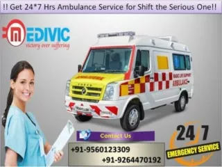 Ambulance Service in Gandhi Maidan-Medivic Ambulance