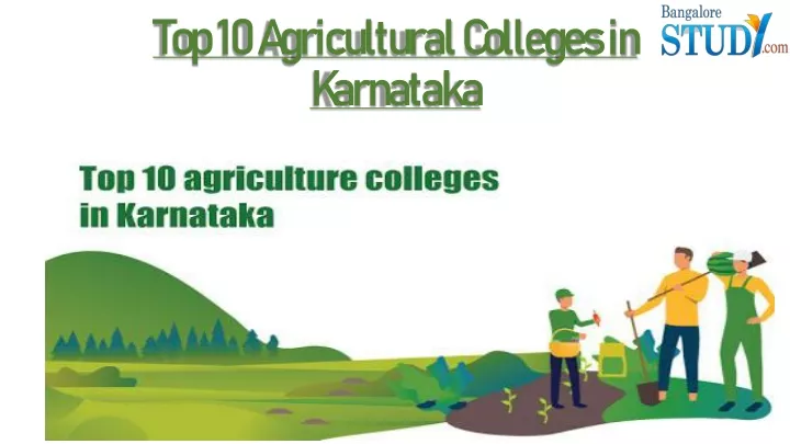 top 10 agricultural colleges in karnataka
