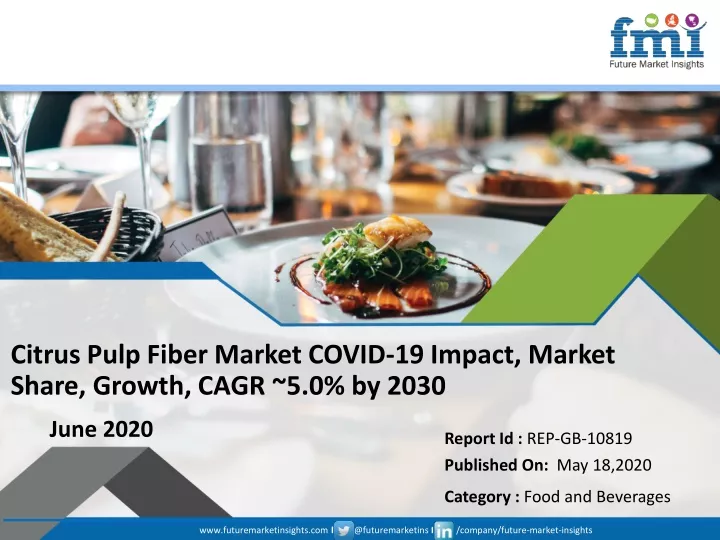citrus pulp fiber market covid 19 impact market