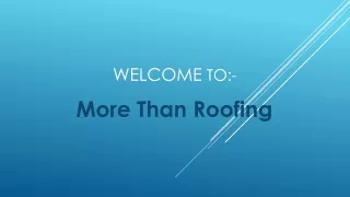 welcome to