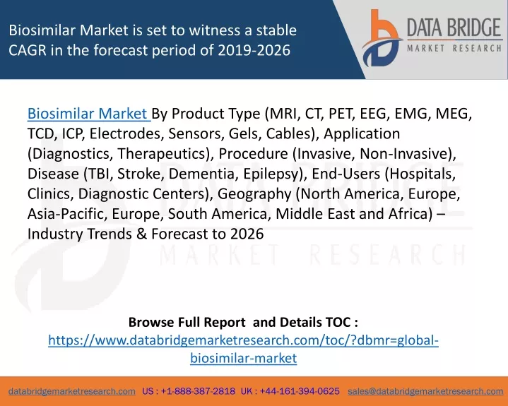 biosimilar market is set to witness a stable cagr