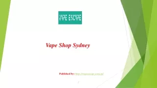 vape shop sydney