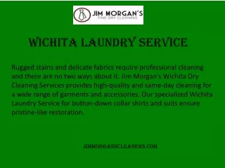 wichita laundry service