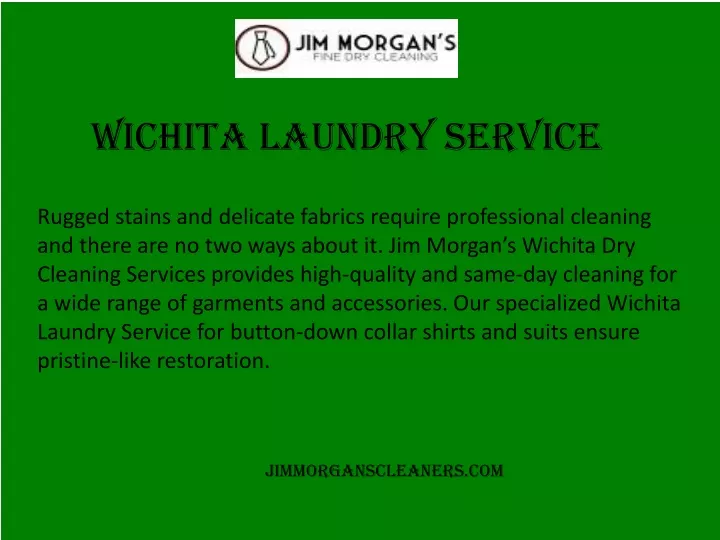 wichita laundry service