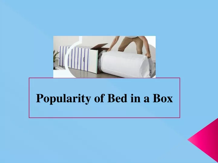 popularity of bed in a box