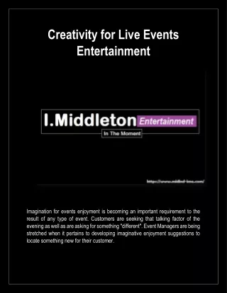 Middleton Entertainment