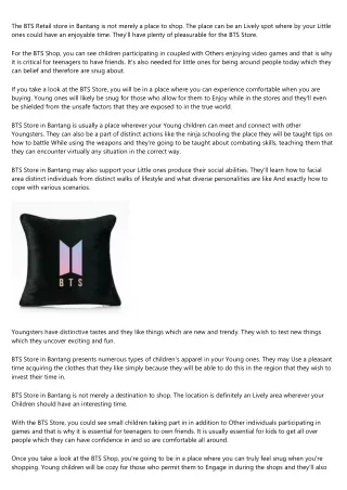 Where to Find Guest Blogging Opportunities on BTS merchandise