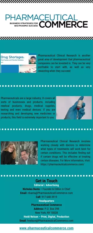 Pharmaceutical Marketing Magazines