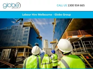 Labour Hire Melbourne - Globe Group