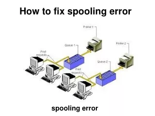 How to fix spooling error