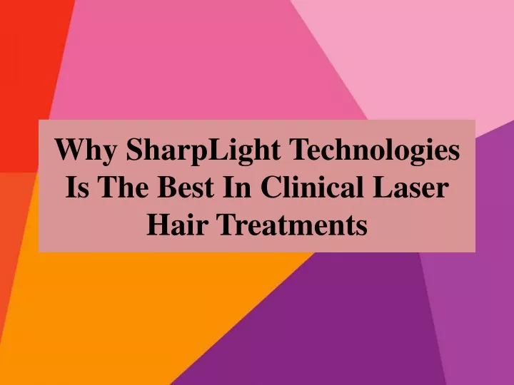 why sharplight technologies is the best