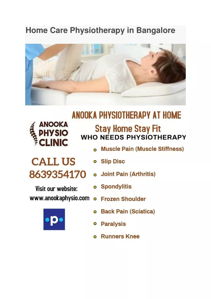 home care physiotherapy in bangalore