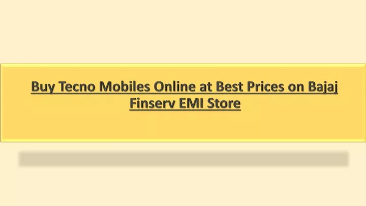 buy tecno mobiles online at best prices on bajaj finserv emi store