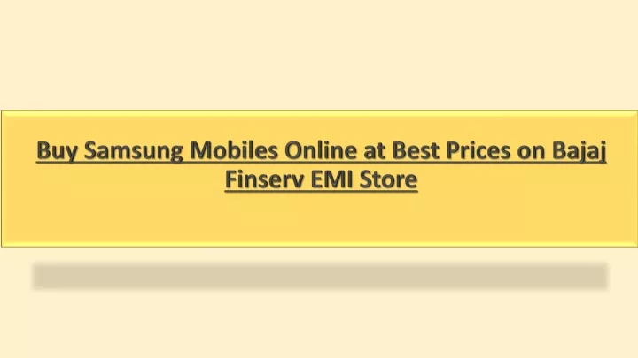 buy samsung mobiles online at best prices on bajaj finserv emi store