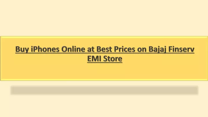 buy iphones online at best prices on bajaj finserv emi store