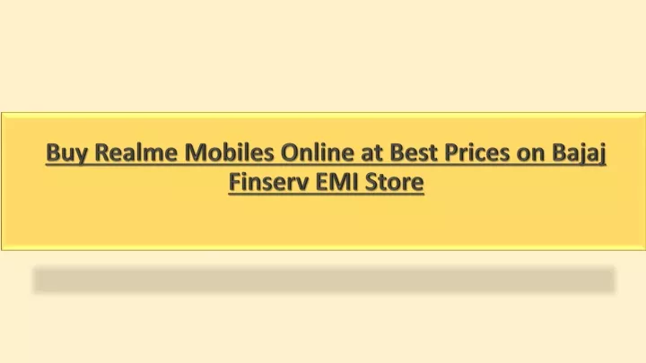 buy realme mobiles online at best prices on bajaj finserv emi store