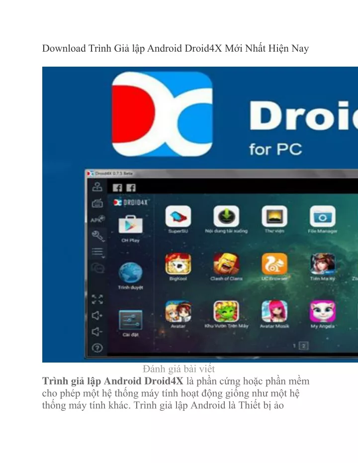 download tr nh gi l p android droid4x