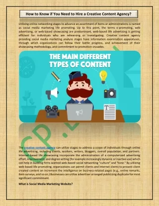 how to know if you need to hire a creative