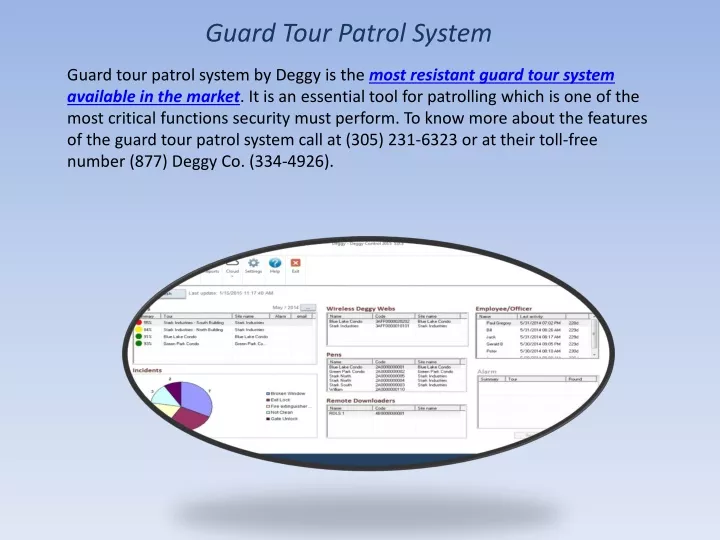 guard tour patrol system