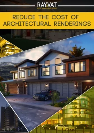 How To Reduce The Cost Of Architectural Renderings