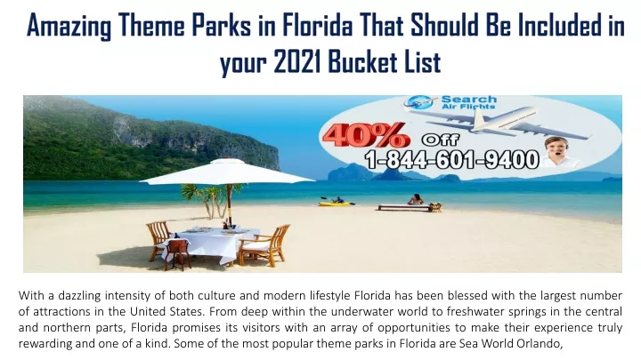 amazing theme parks in florida that should