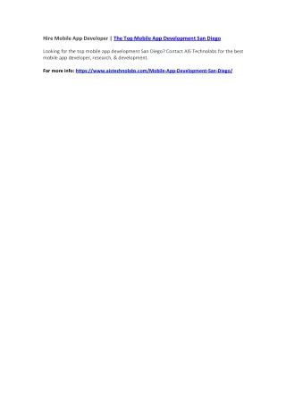 hire mobile app developer the top mobile