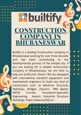 Construction company in Bhubaneswar