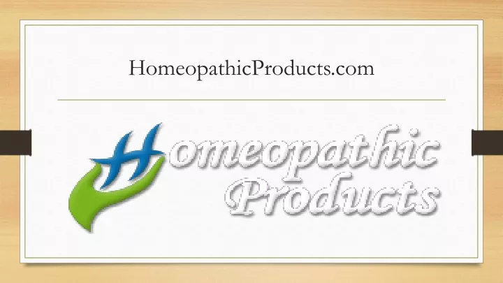 homeopathicproducts com