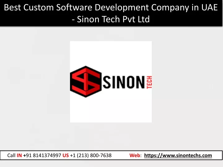 best custom software development company