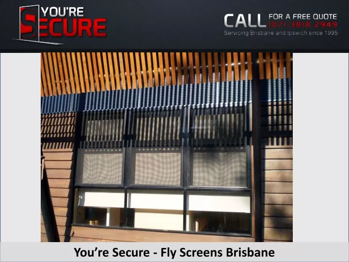 you re secure fly screens brisbane