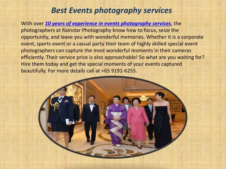 best events photography services