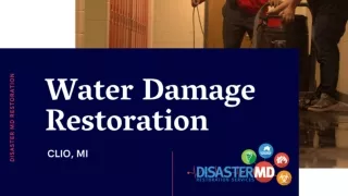 Water Damage Restoration Company - Disaster MD Restoration