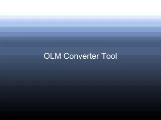 OLM Converter Tool