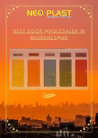Best Door Wholesaler in Bhubaneswar