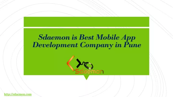 sdaemon is best mobile app development company in pune