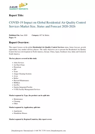 report title