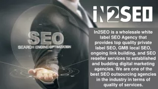 in2seo is a wholesale white label seo agency that
