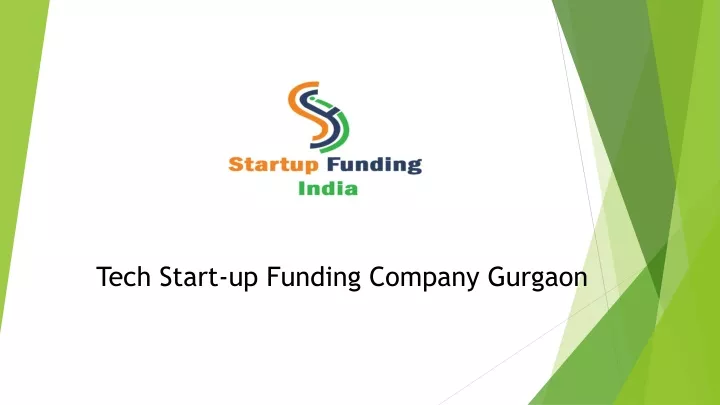 tech start up funding company gurgaon