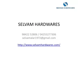 selvam hardwares