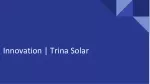 Solar Innovations for Efficient Solar Panels - slide 1