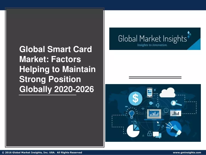 global smart card market factors helping