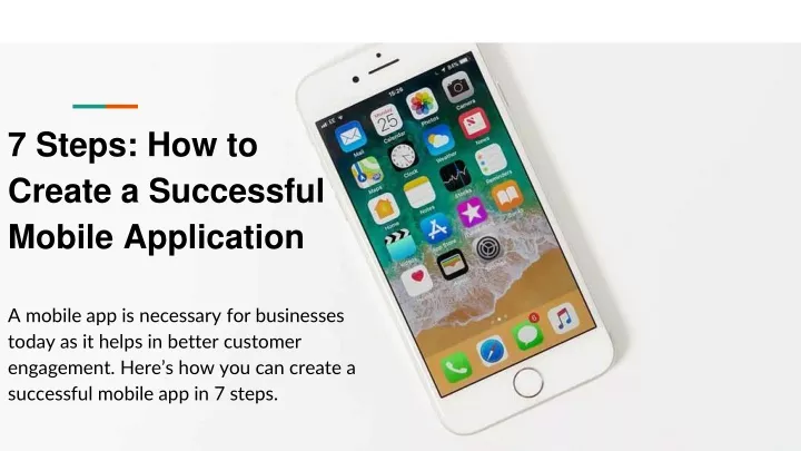 7 steps how to create a successful mobile application