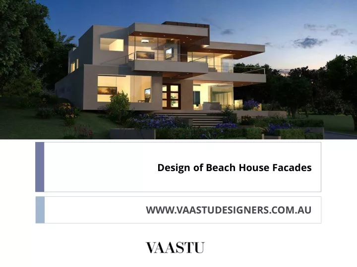 design of beach house facades