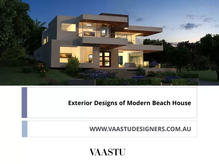 exterior designs of modern beach house