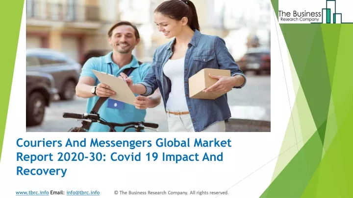 couriers and messengers global market report 2020 30 covid 19 impact and recovery