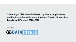 global algal dha and ara market by forms