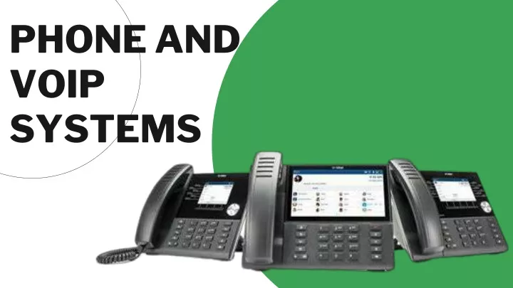 phone and voip systems