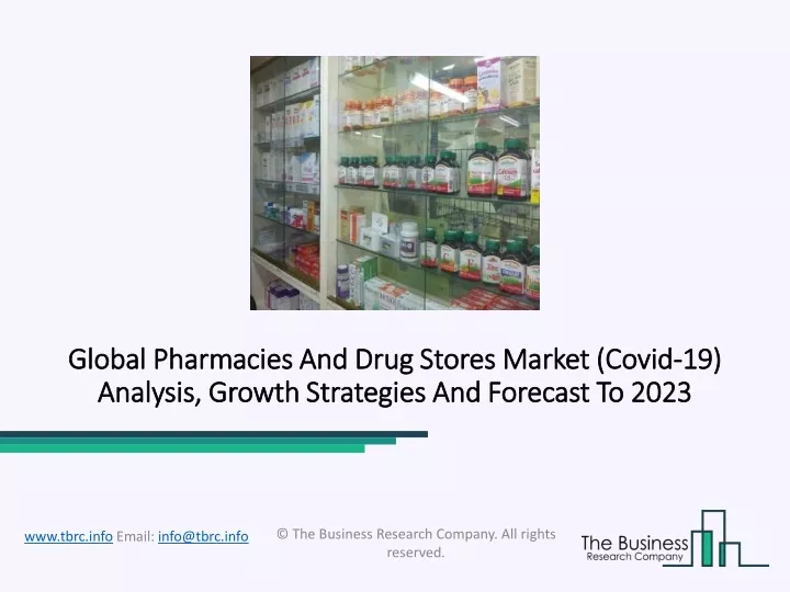 global global pharmacies and drug stores market
