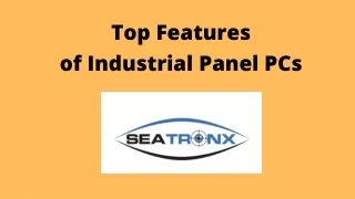 Top Features of Industrial Panel PCs